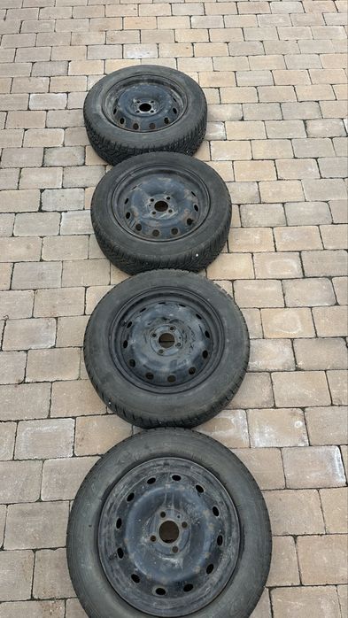 Vamd jante logan cu cauciucuri 185/65/15