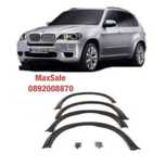 BMW E70 X5 раздувки калник подкалник лип спойлер бмв е70 панел вежди
