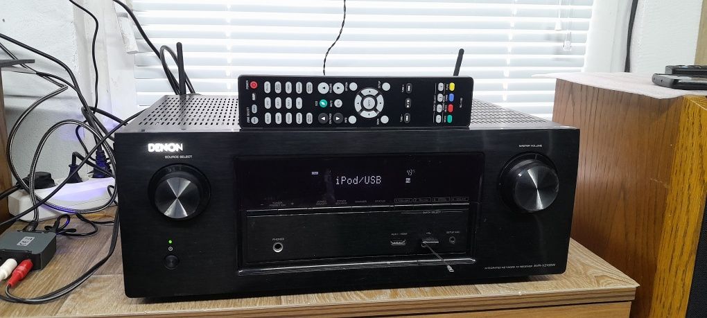 7.2 ресивър DENON AVR-X 2100 Bluetooth Wi-Fi 4K HDMI
