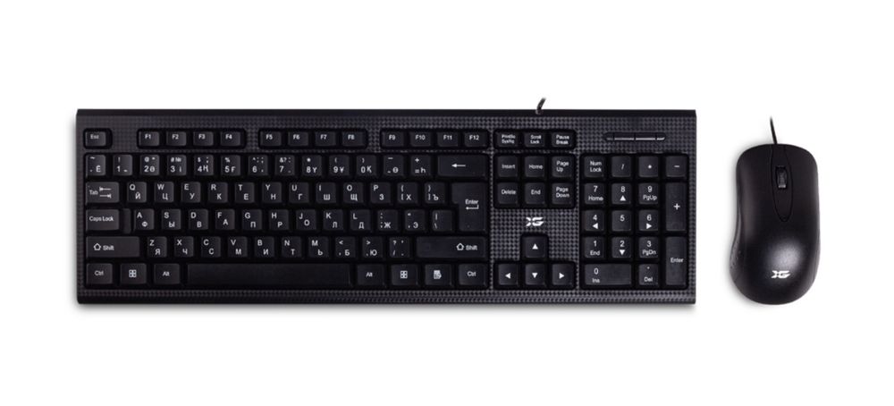 Комплект Клавиатура + Мышь XG XD-1100OUB