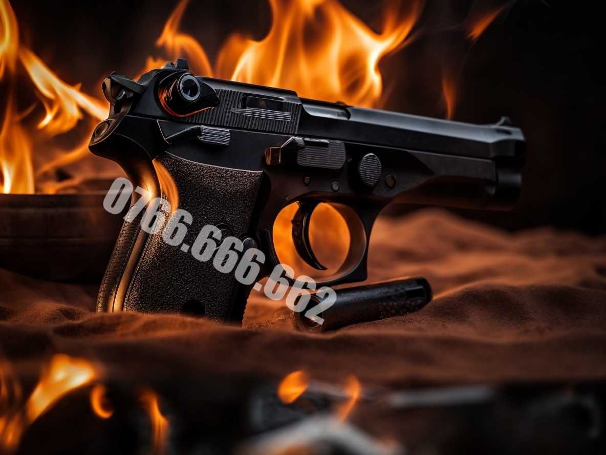 Super Pistol 5J!! ~ Cu Aer Comprimat Modificat PISTOL Beretta Co2+Gaz