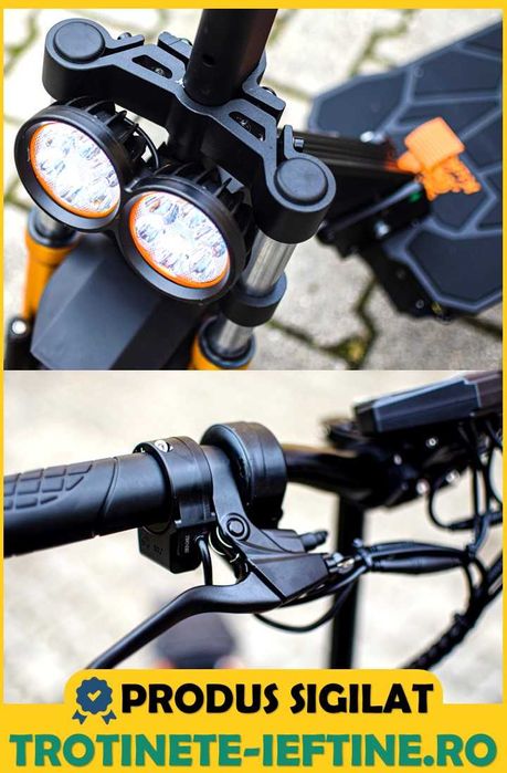 Trotineta Off-Road cu SCAUN! KuKirin M5 PRO 55km/h Autonomie 70KM NOUA