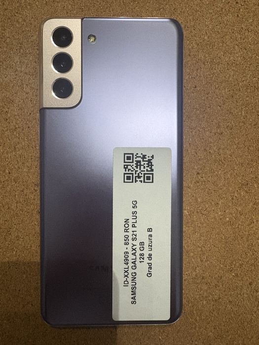 Samsung  S21 Plus 5G -128 Gb ID-XXL4909