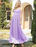 Rochie de seara eleganta, Lila-Mov, L, dantela, REDUSA de la 280RON