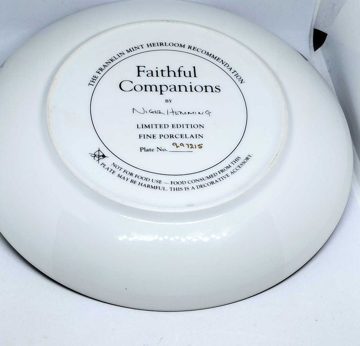Колекционерска Порцеланова чиния,,The Franklin Mint Heirloom "Аннглия