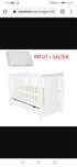 Patut din lemn multifunctional+saltea cocos