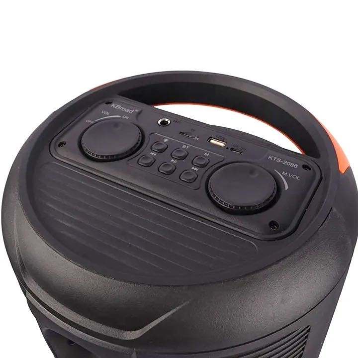 Преносима Bluetooth караоке колонка с два микрофона