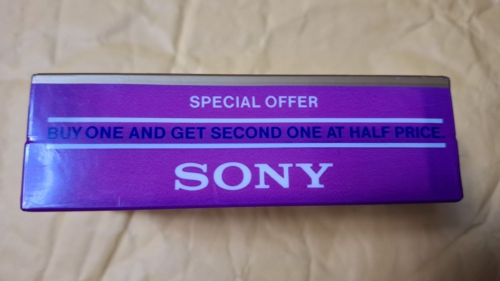 Casete Sony EHF 60...rare