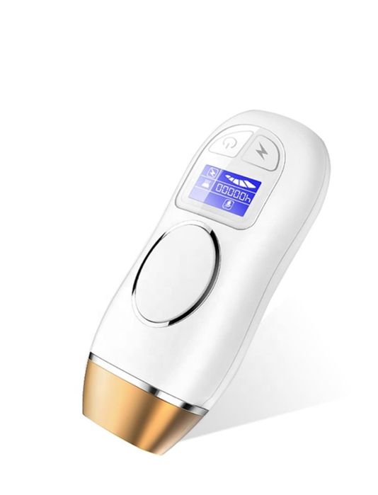 Epilator IPL, 400000 impulsuri, LCD, alb