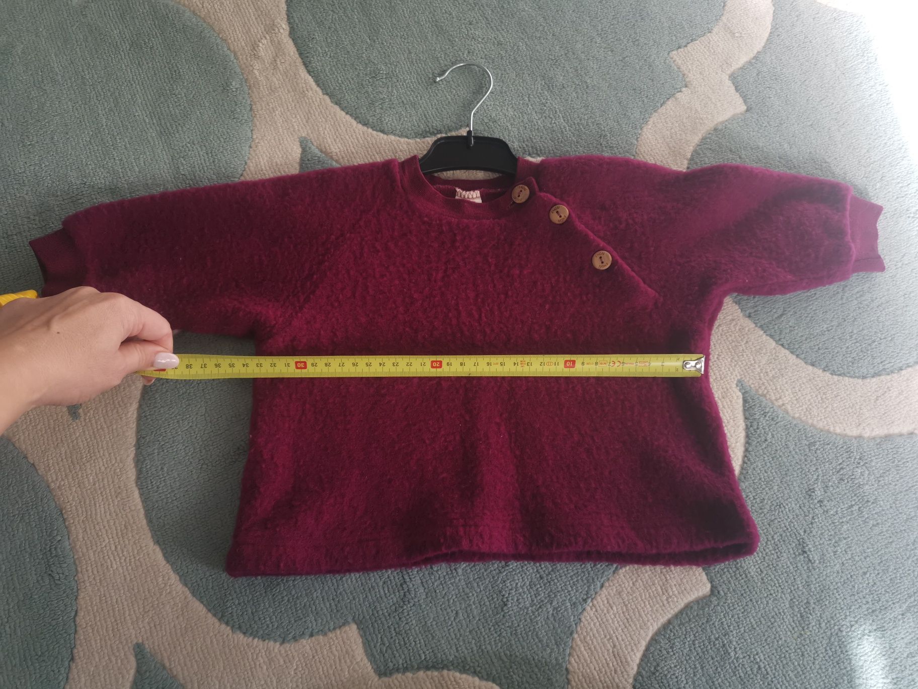 Set lana fleece Engel, mărimea 74-80 dar mai permisiv