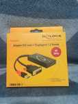 Adaptor Delock, DVI/Displayport, USB, 4K, 30Hz, Negru - SIGILAT