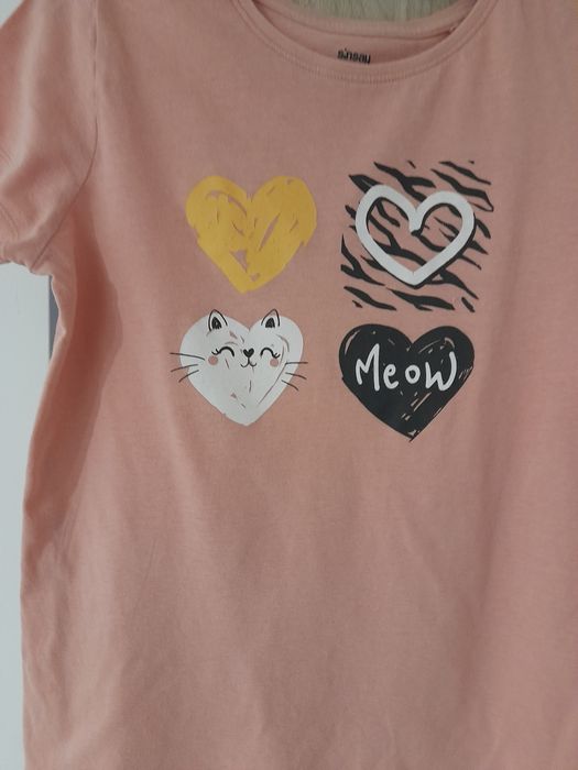 Lot 7 tricouri fete marimea 140