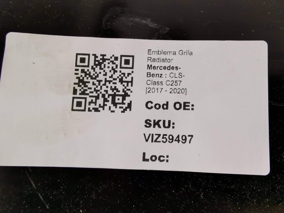 Емблема За Радиаторна Решетка Mercedes-Benz CLS-Class C257 [ - ] Ориги