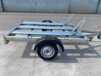 Remorca Platforma Moto Heca 750kg Kg,Fabricata in RO,carte RAR