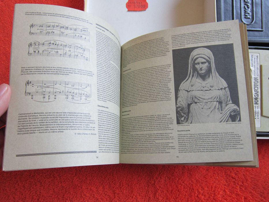 rar Nerone - Arrigo Boito (in lItaliana) Ungaria 1983  Eve Queler