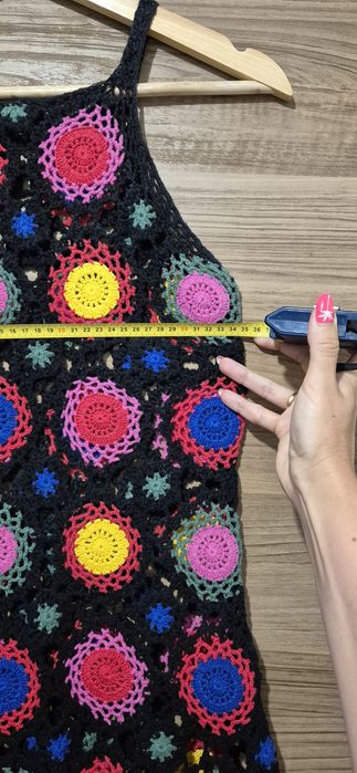 Rochie crosetata vara floral