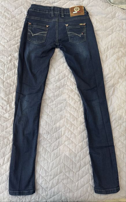 Тъмносини дънки слим Tommy Hilfiger