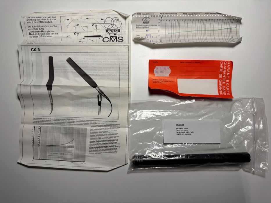 Capsula microfon AKG CK8 Shotgun pentru AKG C451 - Original box