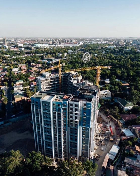 ЖК Manhattan Дархан 2х комнатная с ремонтом от застройщика 63м²