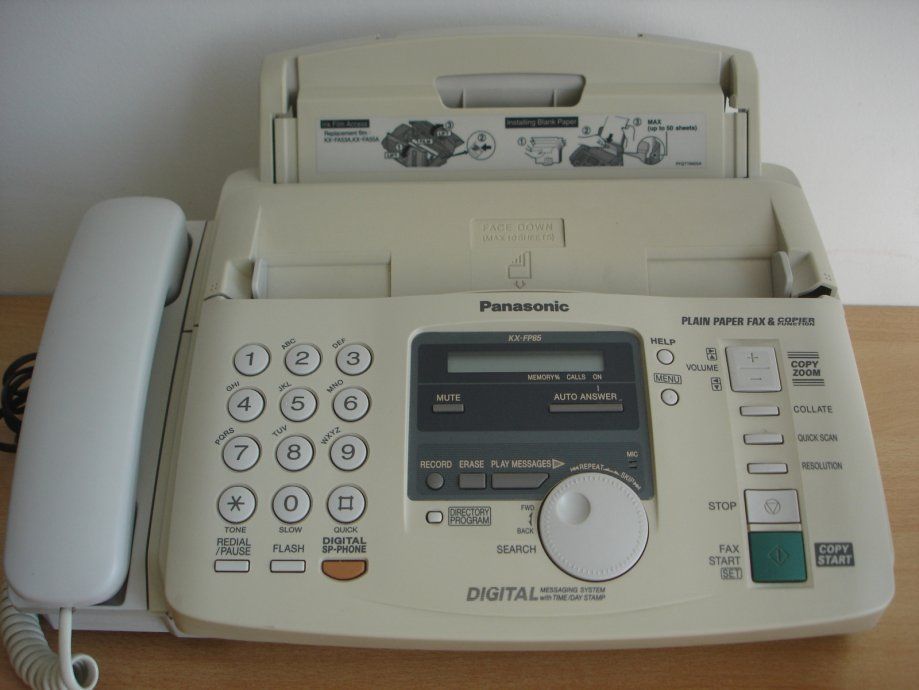 Fax Panasonic KX - FP 85