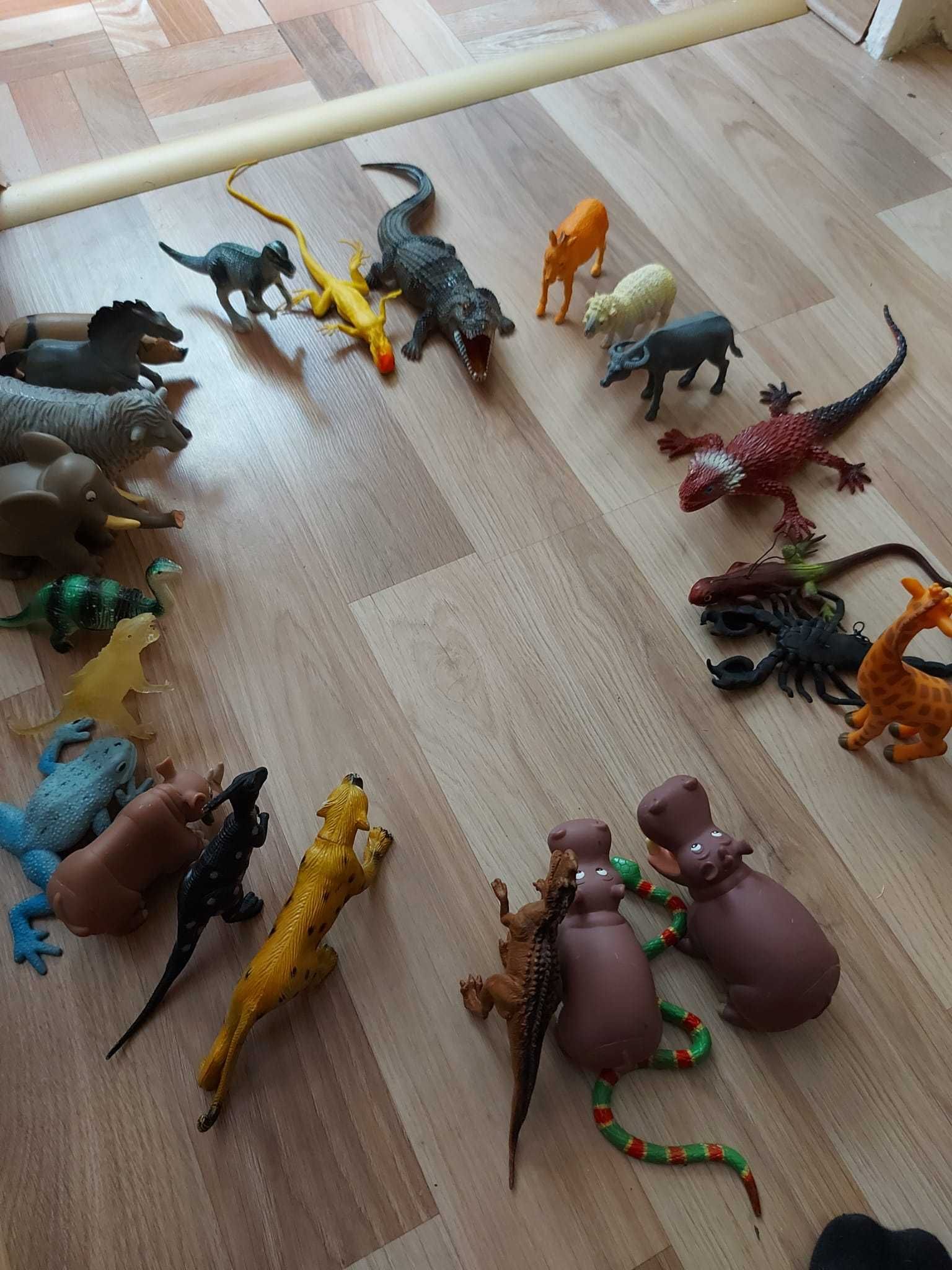 Figurine animale salbatice, domestice, dinozauri, reptile