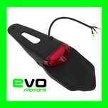Codita Suport Numar Enduro Cross Atv Cu Stop Led Supermoto Aripa A186