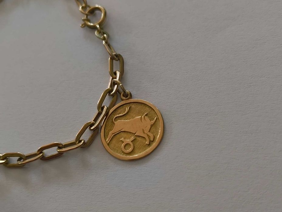 ***ЗЛАНА ГРИВНА 8К*** Златна дамска гривна 8К печат 333 9,04 грама !