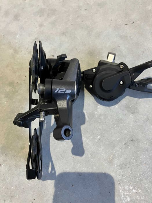 Shimano Deore 6100 -12s заден дерайльор + komanda - монтаж - I-Spec EV