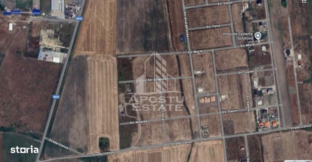 Teren 602 mp, Sacalaz, zona de case noi, zona La Pausa