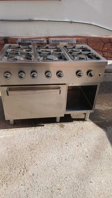 Aragaz profesional inox