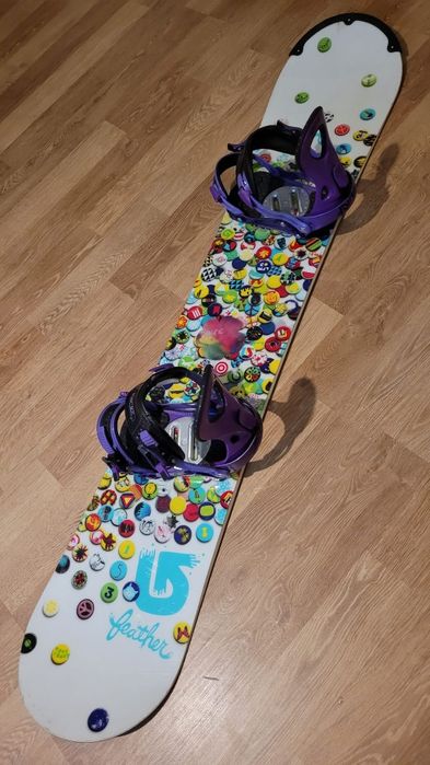 Placa snowboard Burton 153 + legături RIDE + boots Burton BOA 40.5