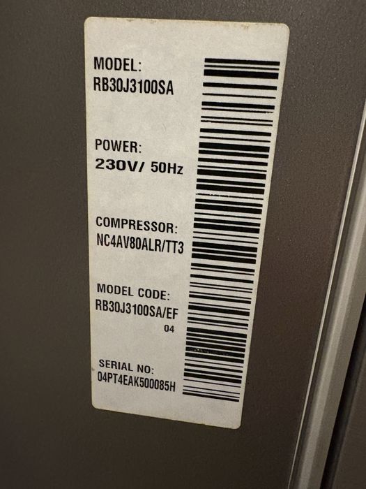 Combina frigorifica Samsung