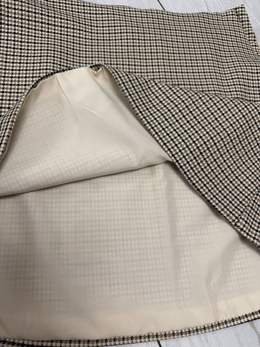 Юбка в клетку.