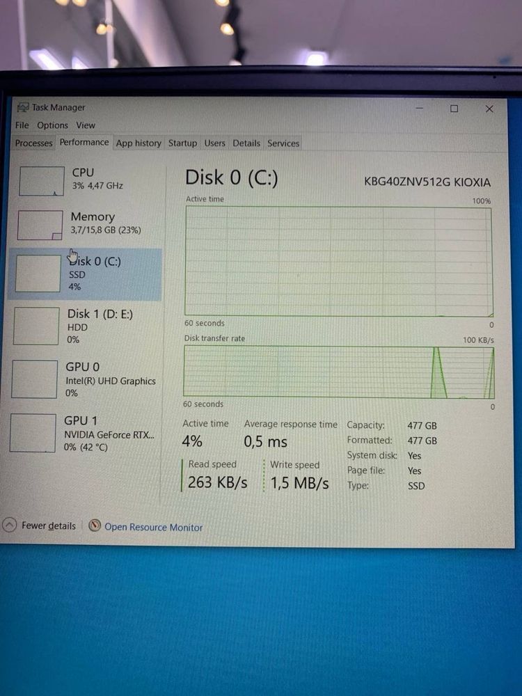 MSI Leopard core i7-10750H