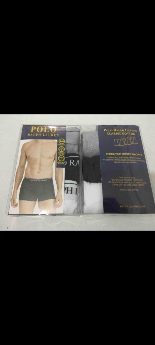 Set 3 boxeri originali Ralph Lauren