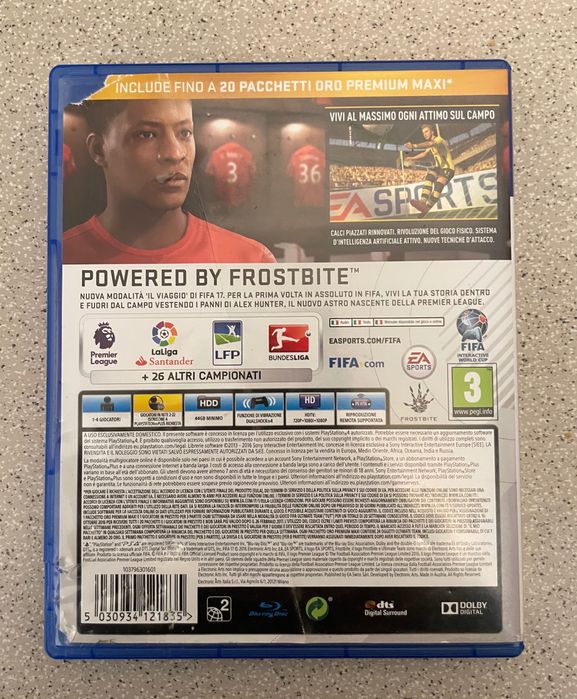 Fifa 17 deluxe edition ps4