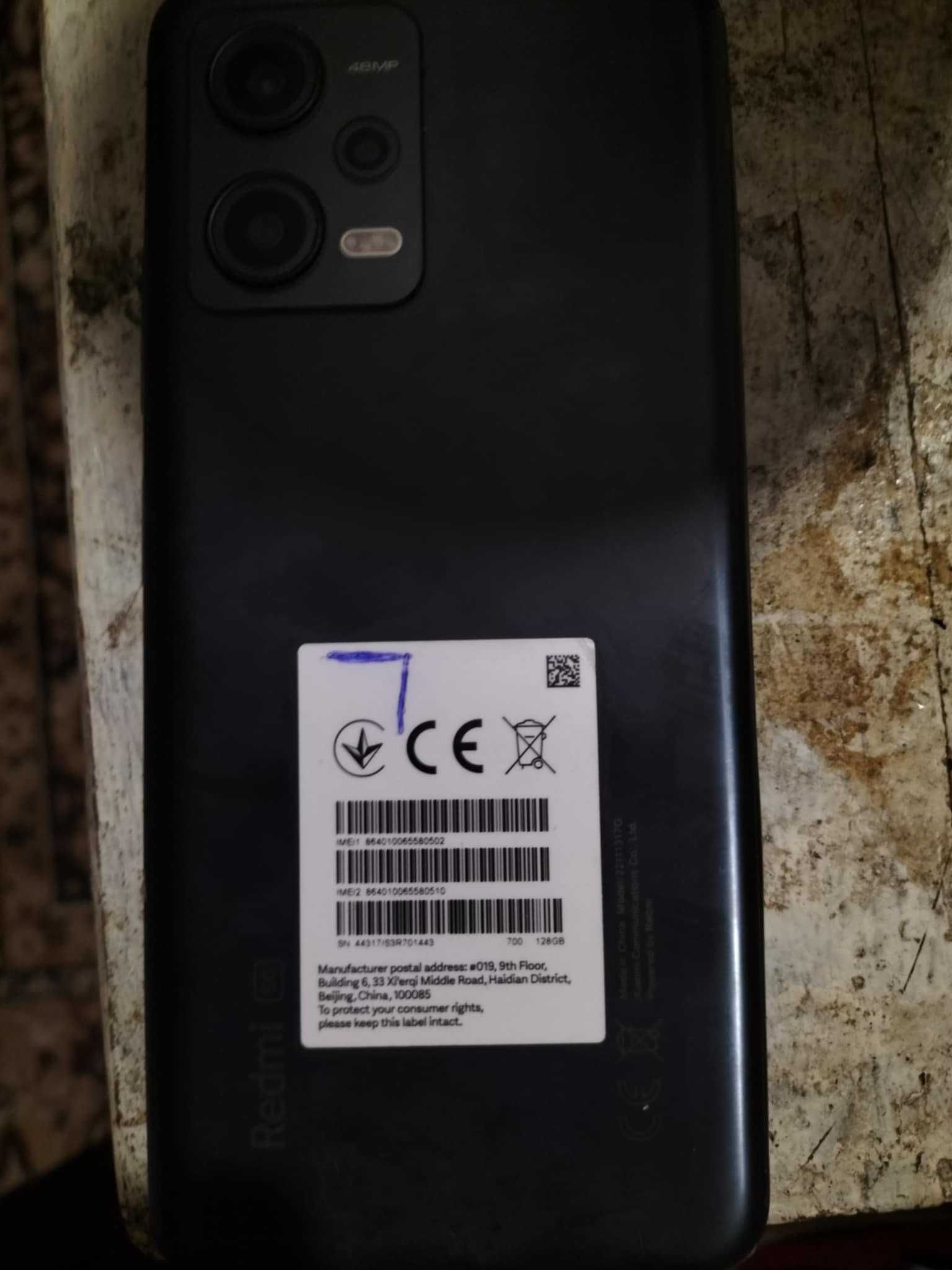 Redmi note 12 5g