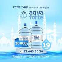 AQUA FORTE - Зам-зам суви билан бойитилган ичимлик суви