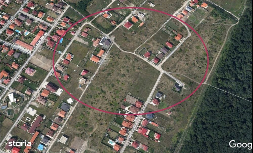 De vanzare teren intravilan 780 mp, 27 m front stradal