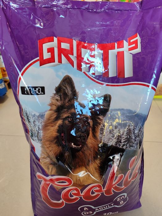 Кучешка храна 10кг.Grati's