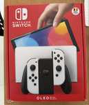 Nintendo Switch OLED White + joc + card 256GB + garanție extinsă