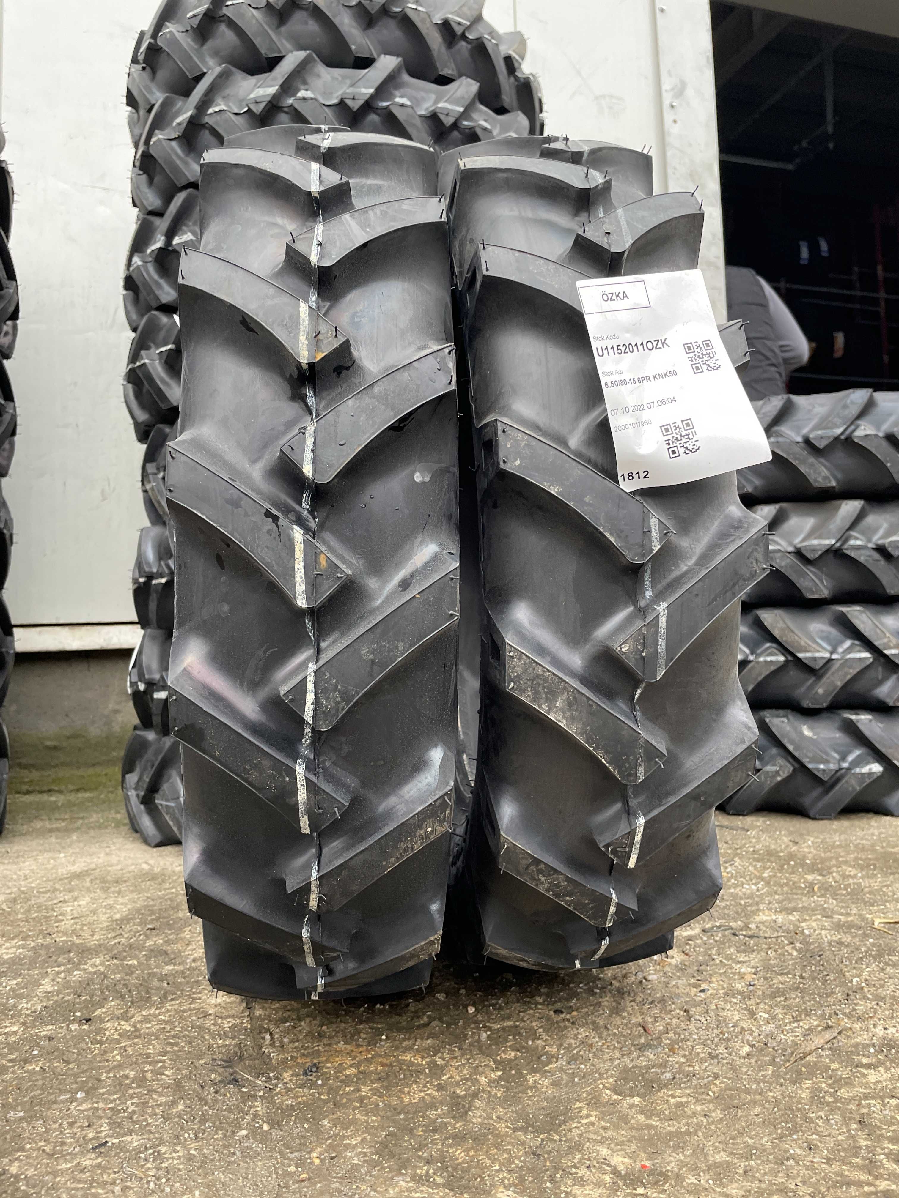 6.50/80-15 OZKA Cauciucuri noi de tractor 4x4 livrare rapida