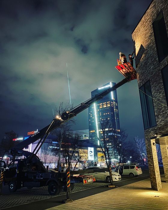 Автовышка 30 метров с большой люлькой