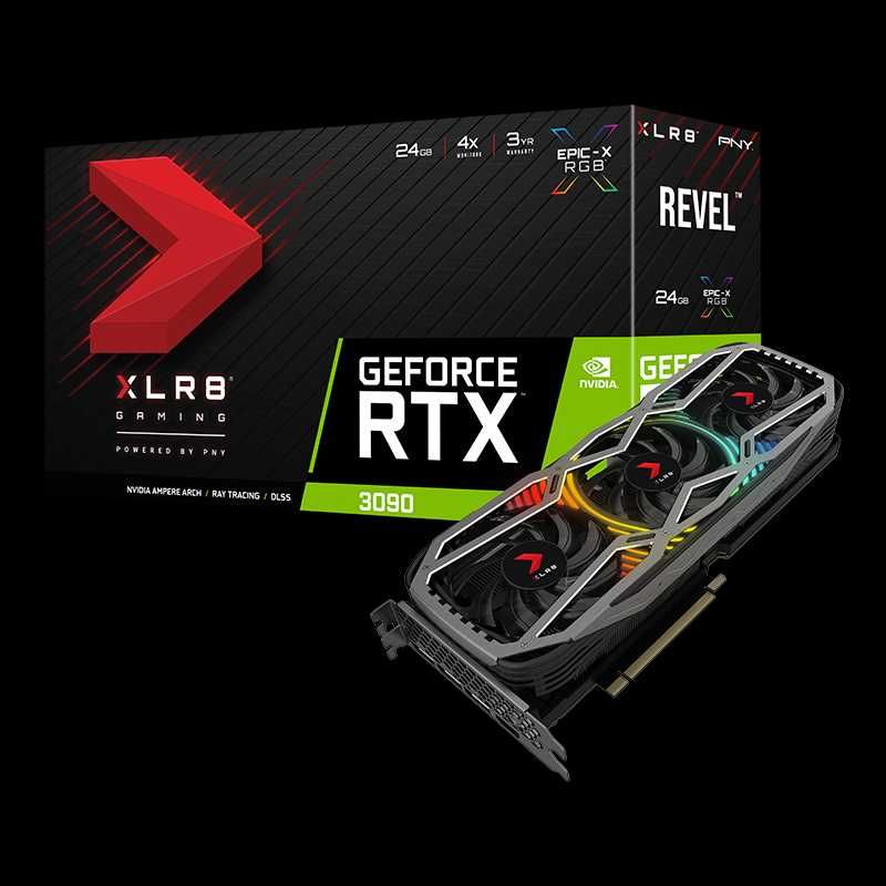 Видео карта PNY GeForce RTX 3090 24GB XLR8 Gaming