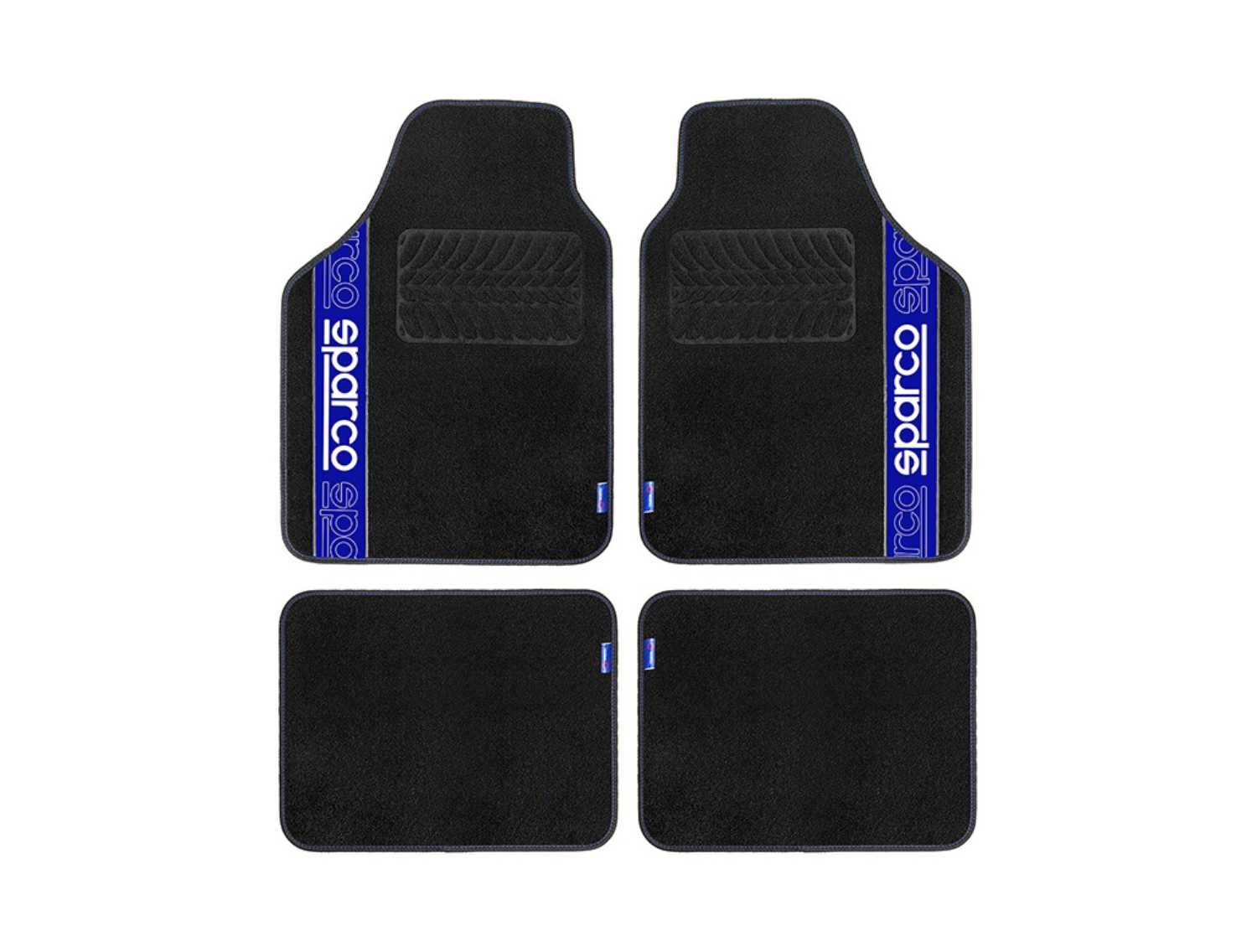Стелки мокет Sparco  4БР/комплект Със синьо