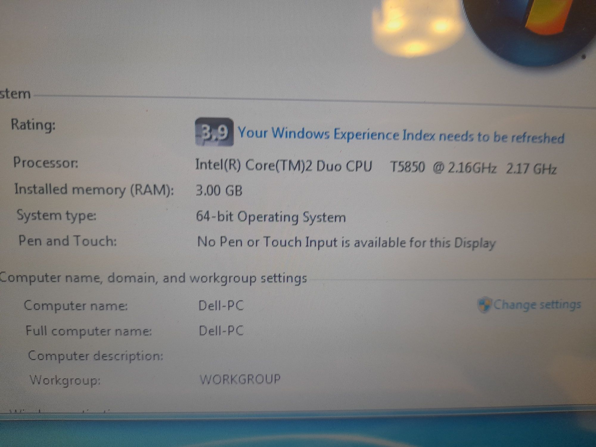 Laptop Dell Studio 1535