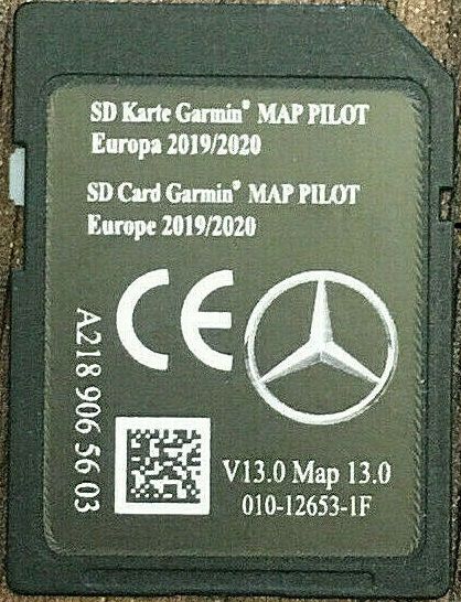 Garmin Map Pilot SD card MERCEDES Becker Мерцедес ПИН Код Hu35/45/5