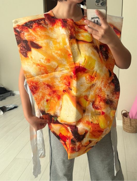 Костюм пиццы на Хеллоуин/Новый год/корпоратив