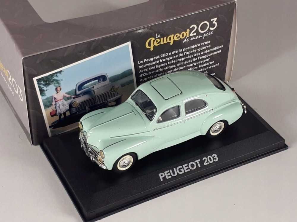 Macheta Peugeot 203 Atlas 1:43