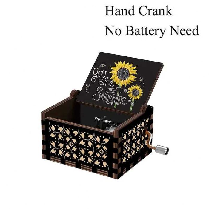 Cutiuta muzica cu melodia "You are my sunshine"